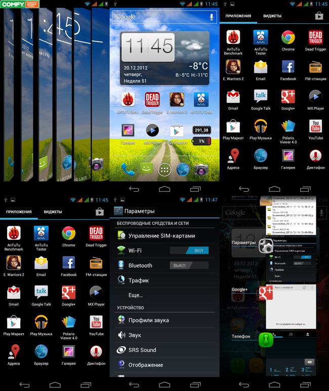 Обзор смартфона Acer GalandDuo E350