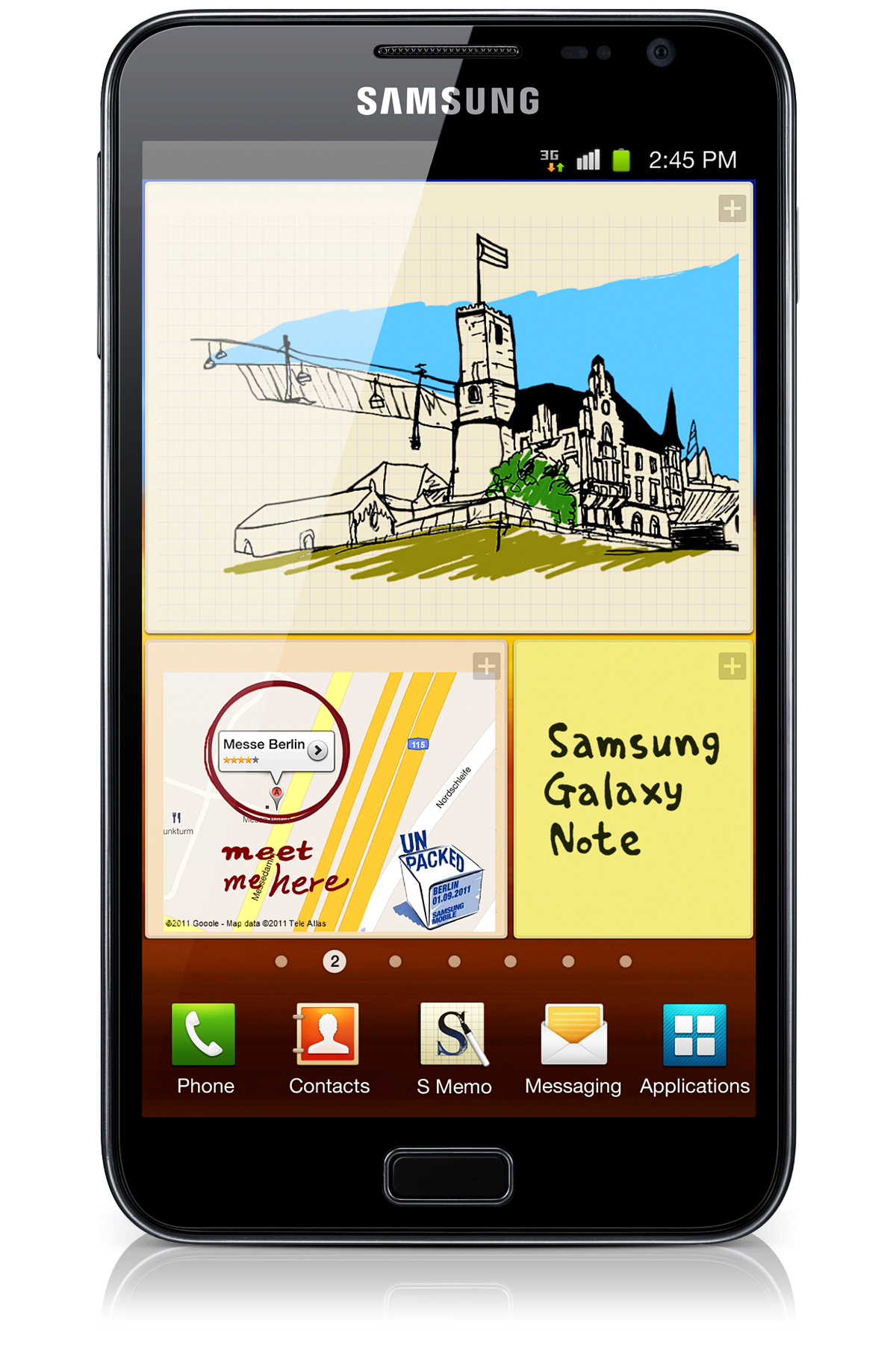 Обзор Samsung Galaxy Note II: главное изображение Samsung Galaxy Note II