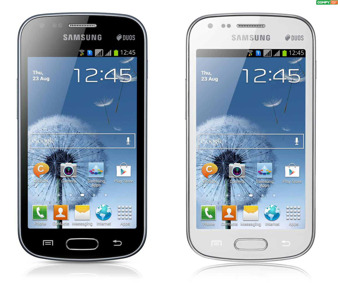 Обзор смартфона Galaxy S Duos 7562: цветовое решение Обзор смартфона Galaxy S Duos 7562