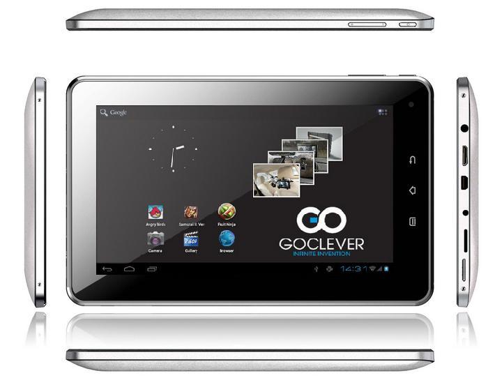 GoClever TAB A73: Внешний вид и элементы управления