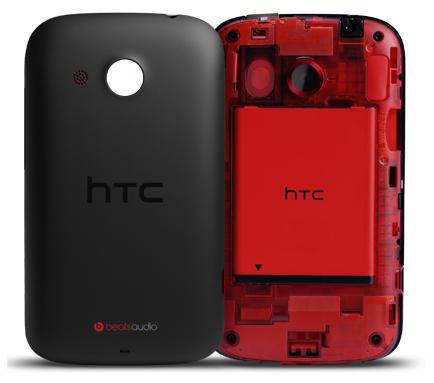 цвет внутренностей корпуса HTC Desire C