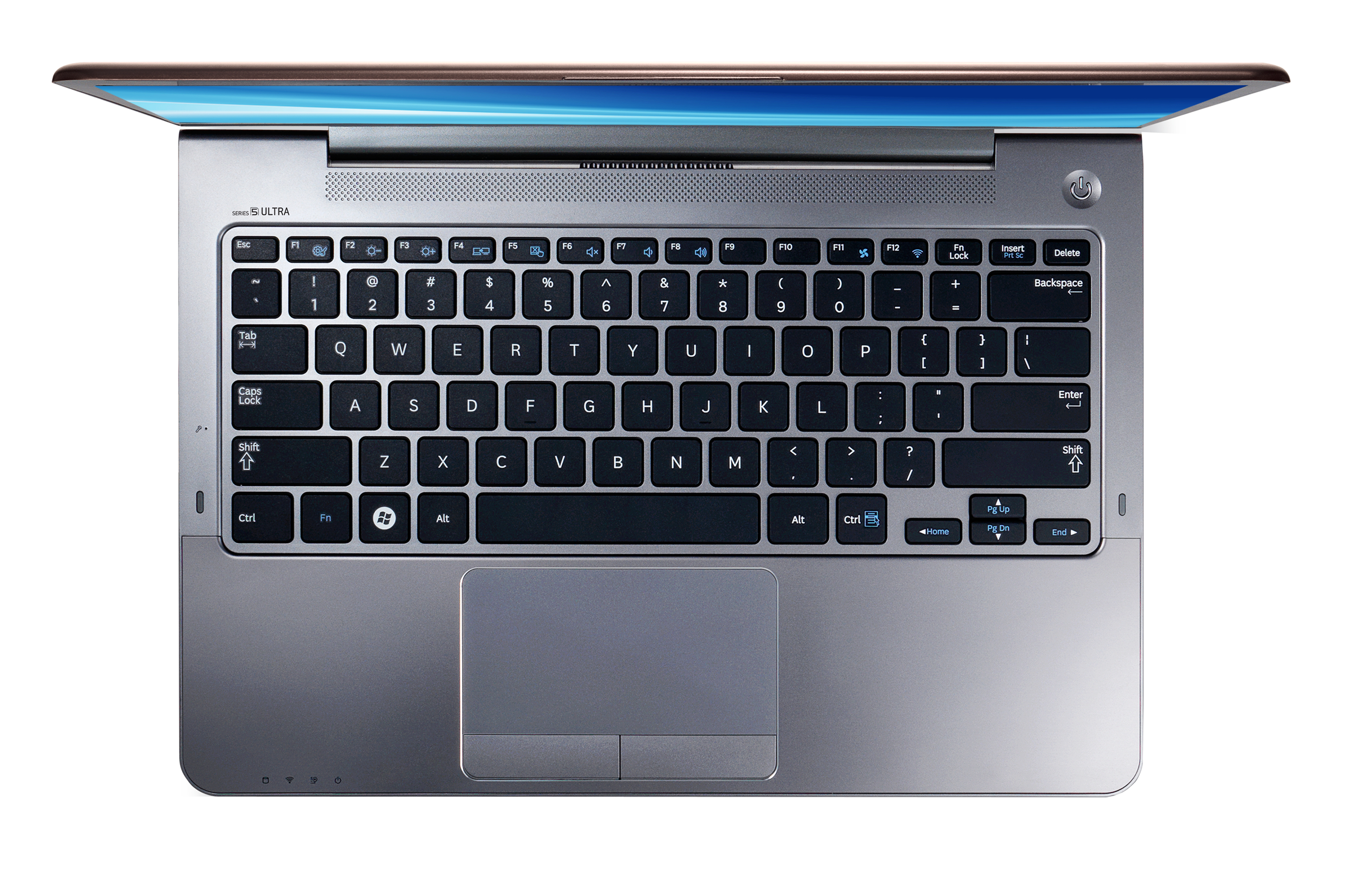 Обзор ноутбука Samsung NP535U3C-A04RU: устройства ввода, клавиатура, посадка Устройства ввода, клавиатура, посадка